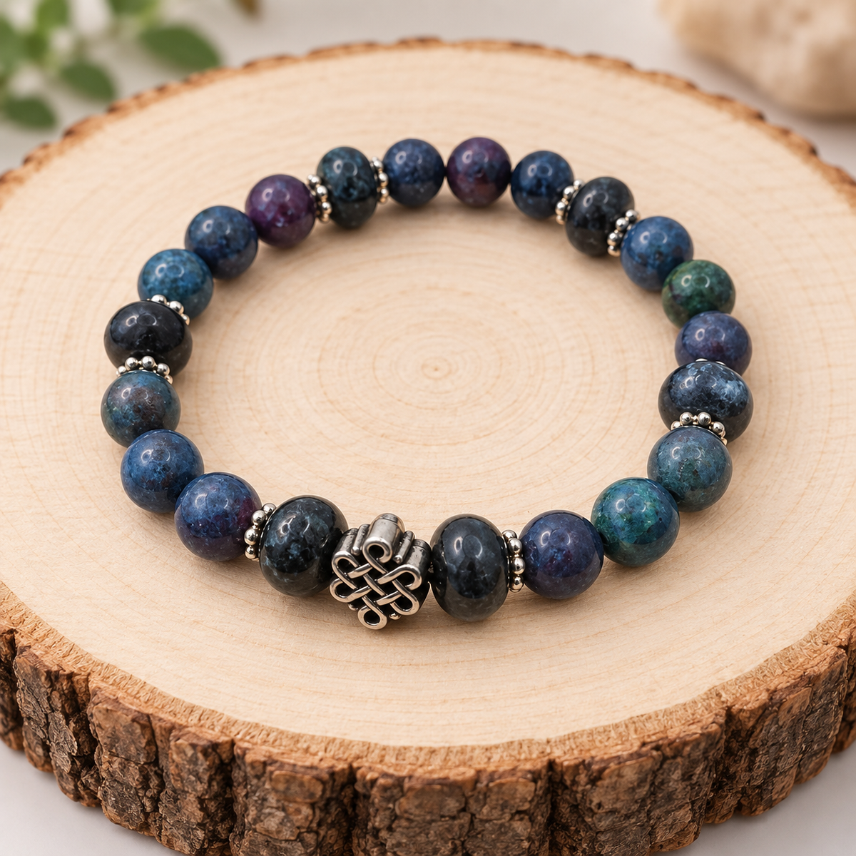 Mystic Flame Gemstone Bracelet