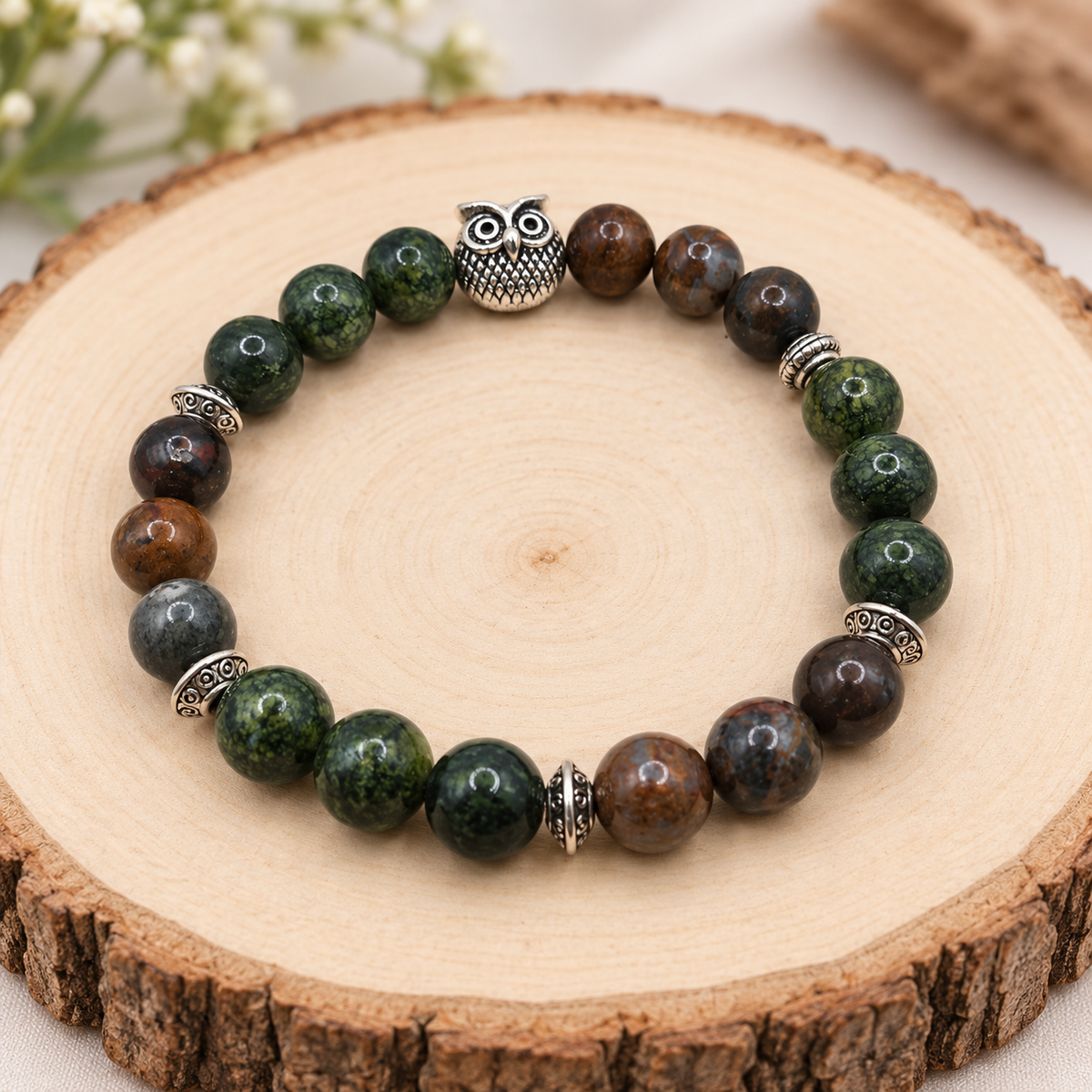 Storm Root Gemstone Bracelet