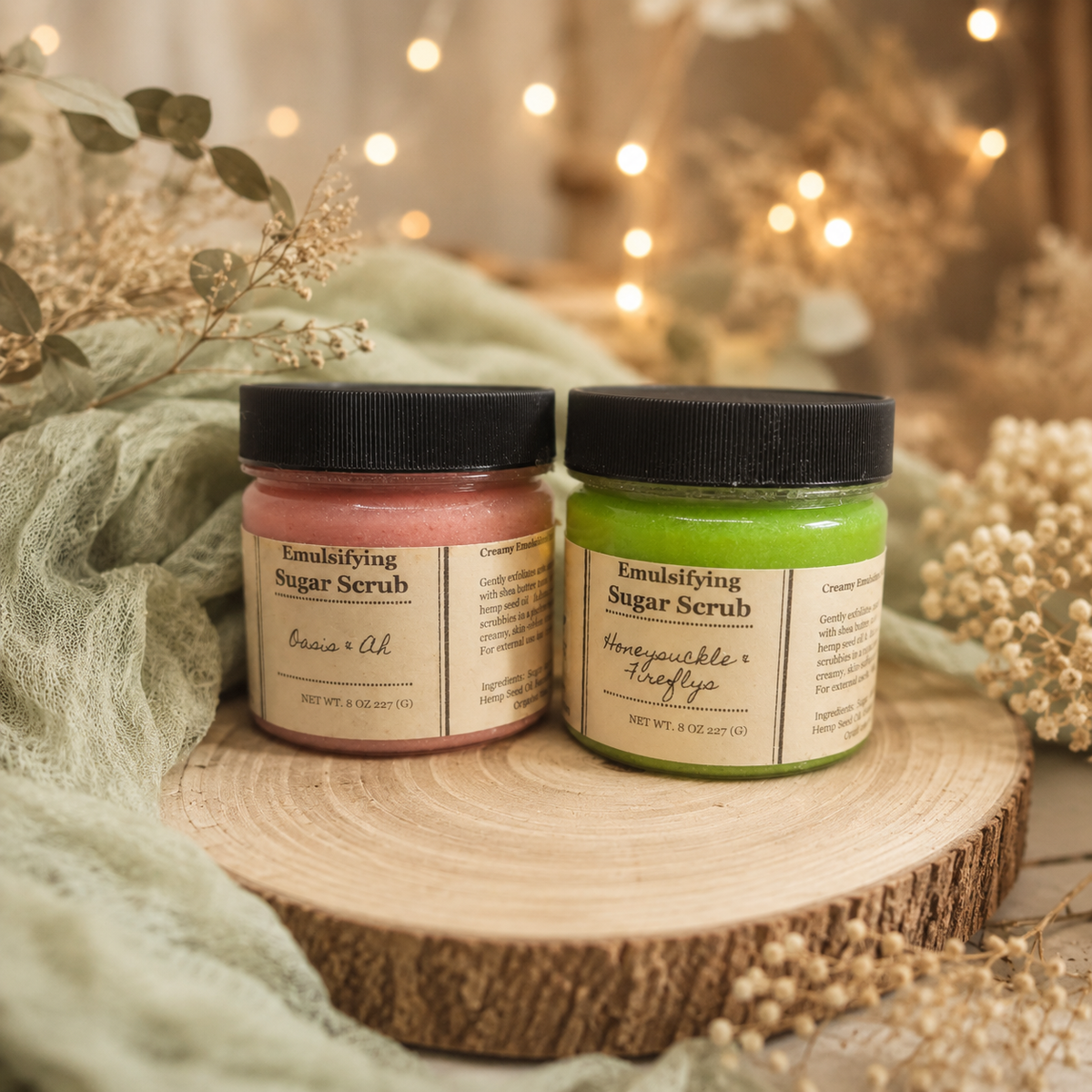 Emulsified Sugar Scrubs