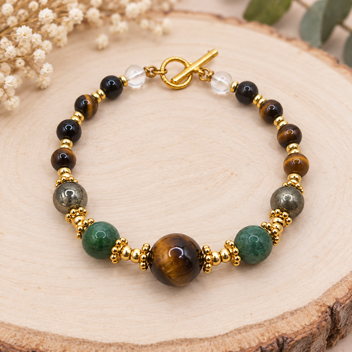 Prosperity Power Gemstone Bracelet