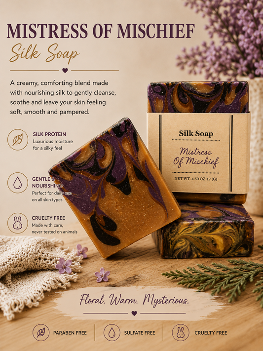 Mistress Of Mischief Silk Soap