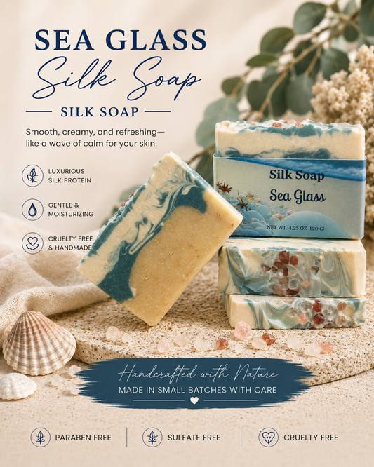 Sea Glass Silk Soap