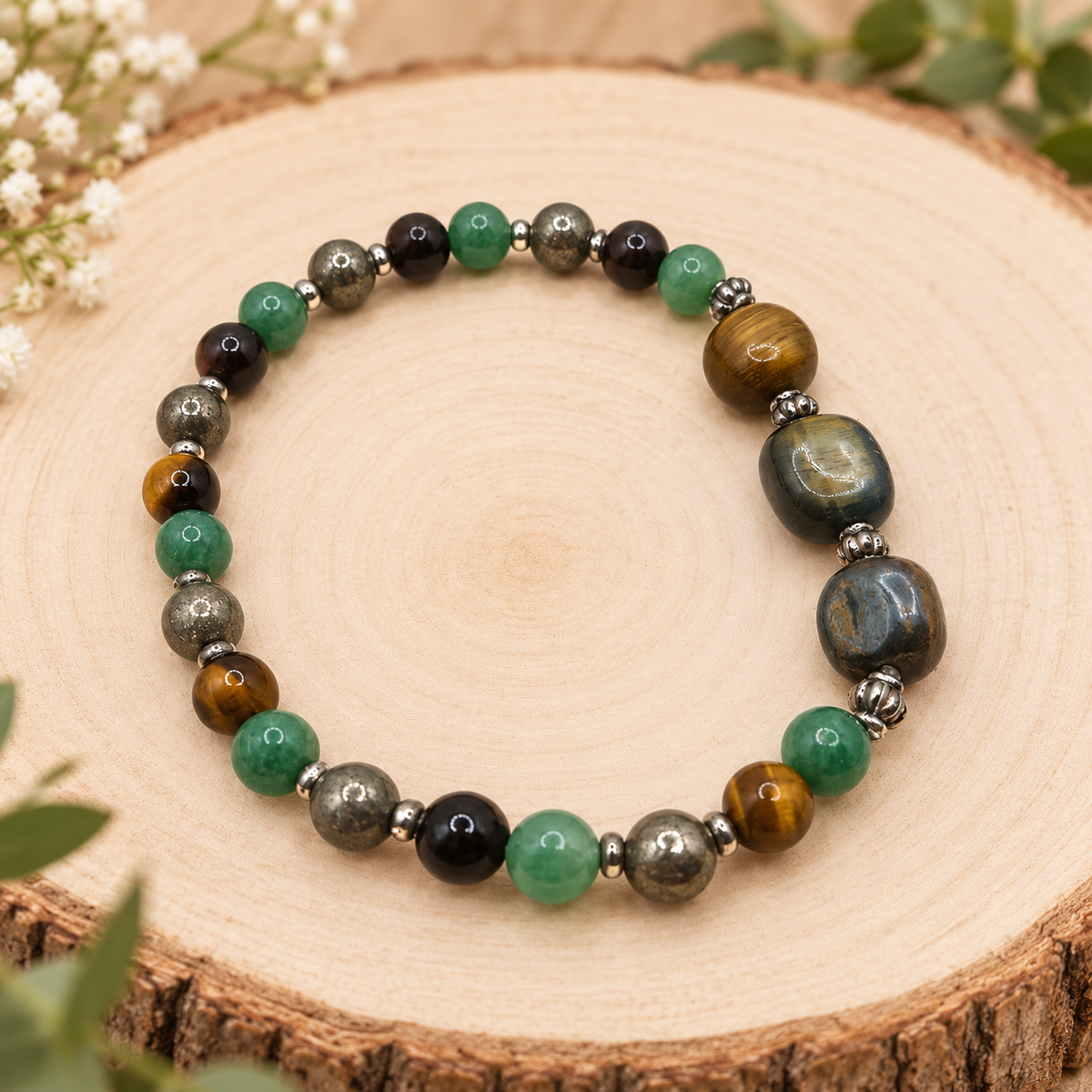 Prosperity Power Gemstone Bracelet