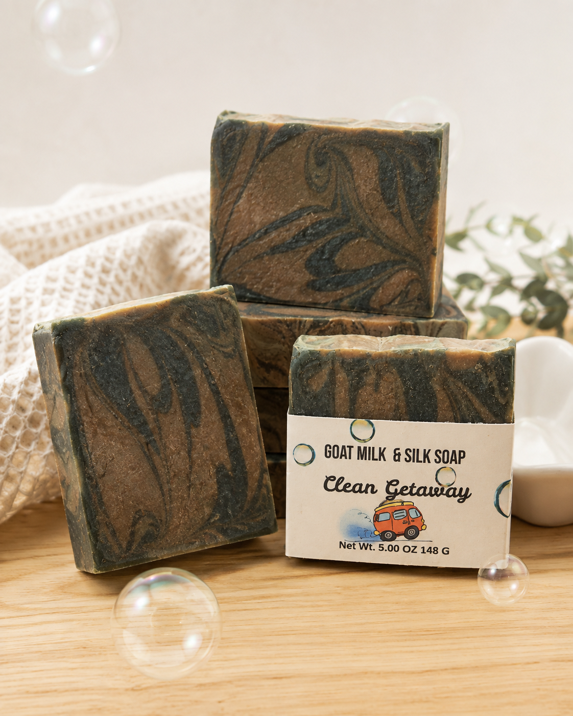 Clean Getaway  Goat Milk and Silk Soap