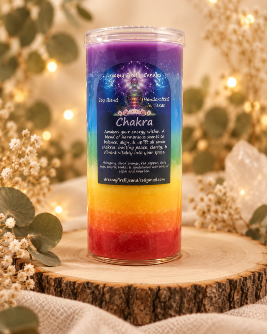 7 Chakras Candle