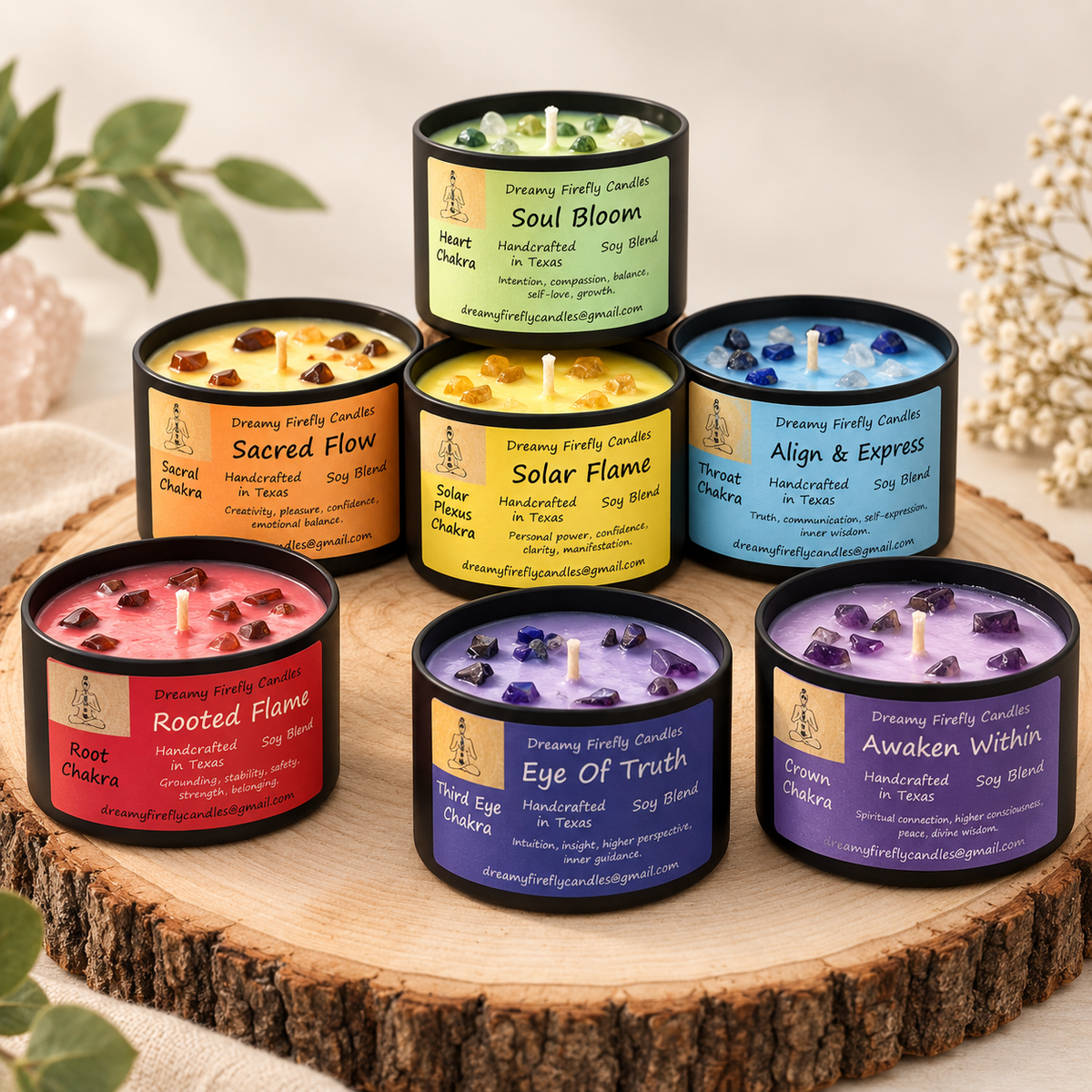 Chakra Candle Collection
