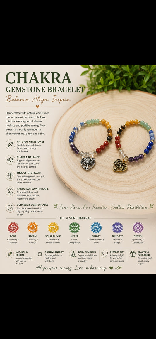 Sacred Energy - Chakra Bracelt