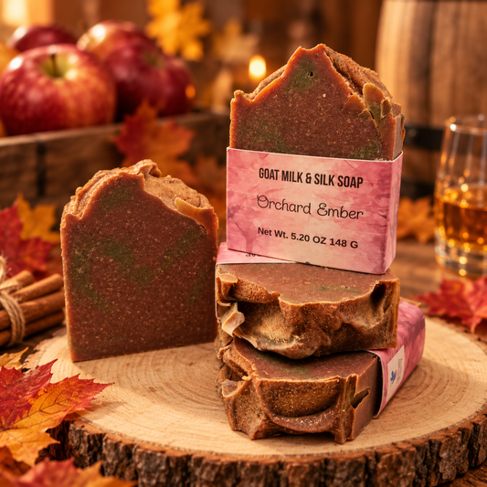 Orchard Ember Goat Milk & Silk Soap